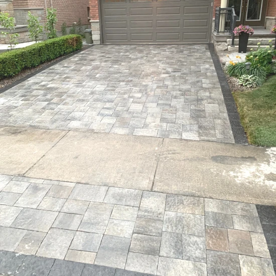 Driveway interlocking in Ontario, image by OAKS Home Services