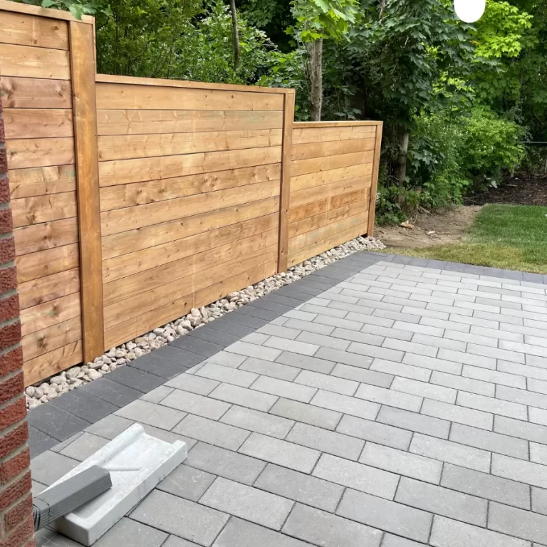 Walkway Interlocking in King City, image by OAKS Home Services