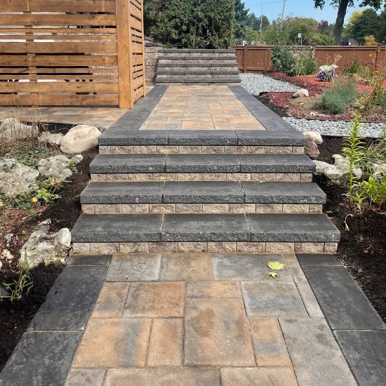 backyard interlocking aurora installation backyard interlocking aurora installation