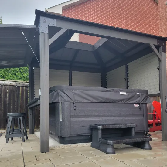 hot tub gazebo hot tub gazebo