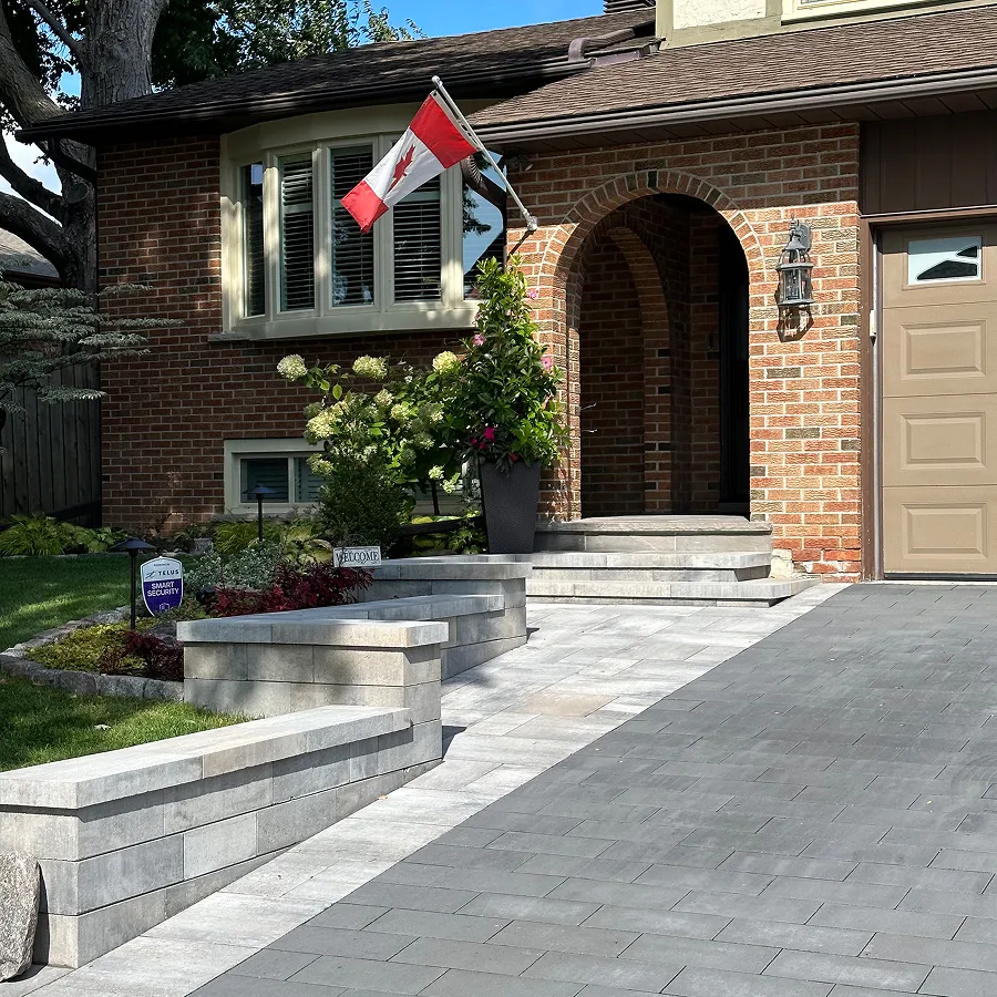 Driveway Interlocking Services in Kawartha Lakes, photo by Oaks Home Services