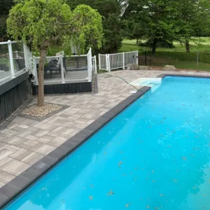 Patio interlocking in Brampton, image by OAKS Home Services