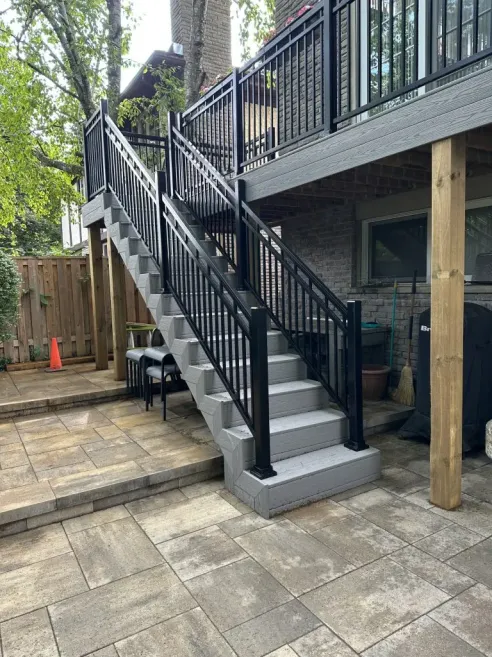 Elegant Backyard Deck Installation in Mississauga
