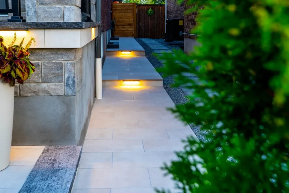 Custom Interlocking Walkway Project