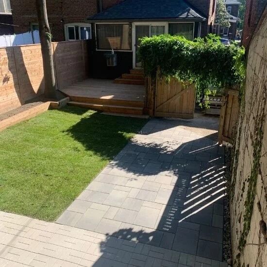 Beautiful Backyard interlocking mississauga project Beautiful Backyard interlocking mississauga project