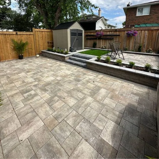 interlocking backyard mississauga interlocking backyard mississauga