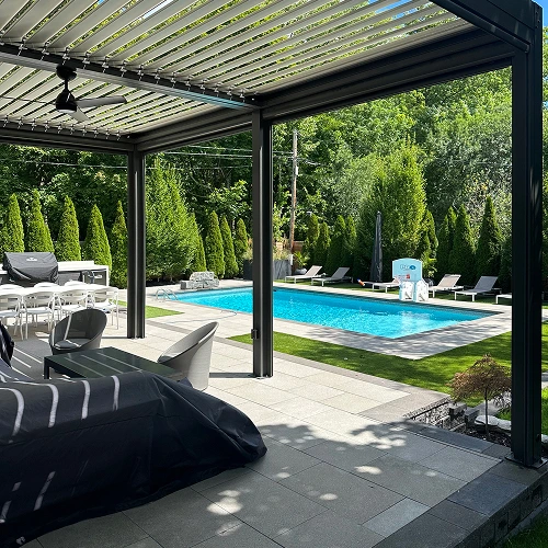 Patio and Backyard Interlocking Services in Collingwood, photo by Oaks Home Services