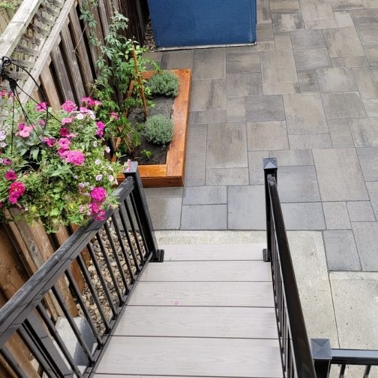 Interlocking Patio Installation in Toronto Oak Projects