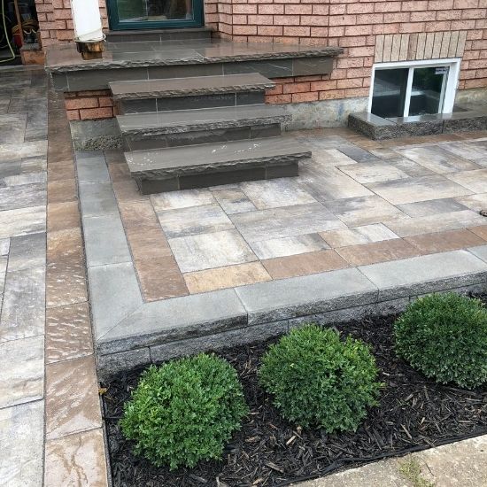 interlocking installation driveway porch scarborough