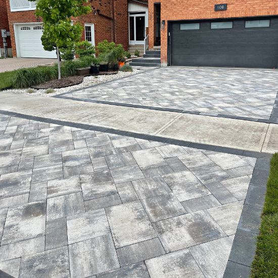 driveway interlocking keswick