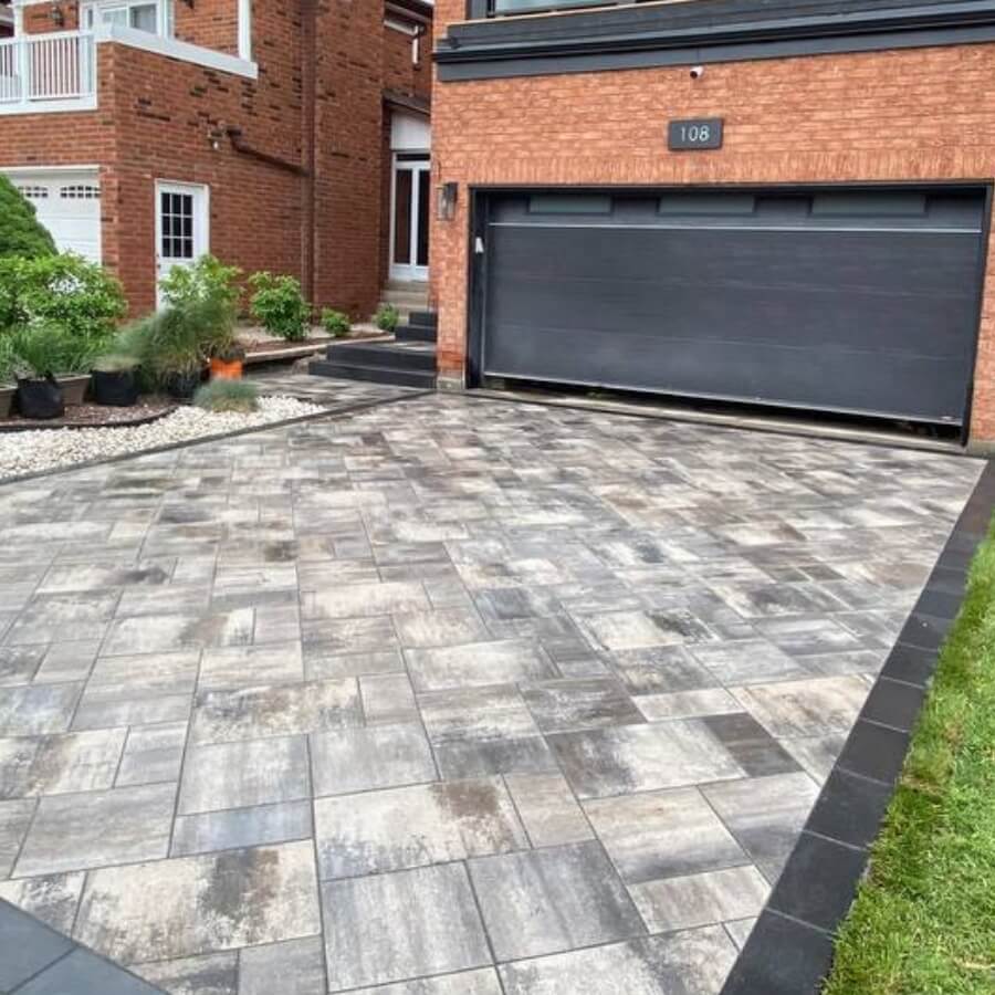 driveway interlocking woodbridge