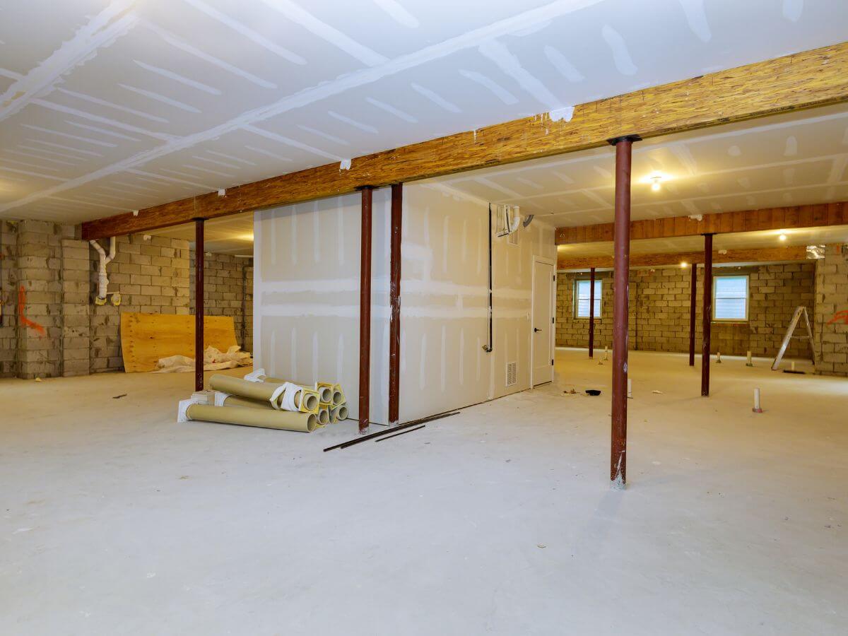 basement renovation process