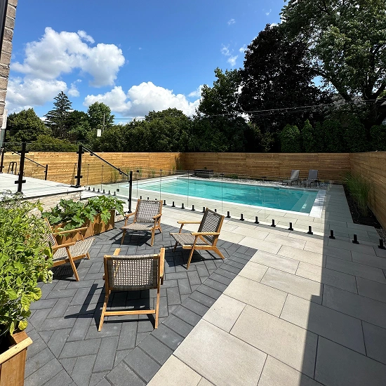 Backyard Interlocking Services in Ontario, photo by Oaks Home Services