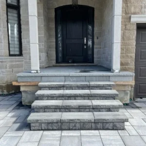 Interlocking driveway in Mississauga, image by OAKS Home Services