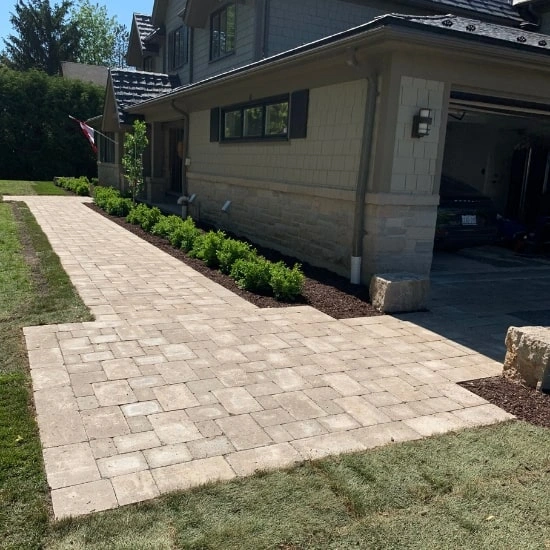 Interlocking services in Ontario, image by OAKS Home Services