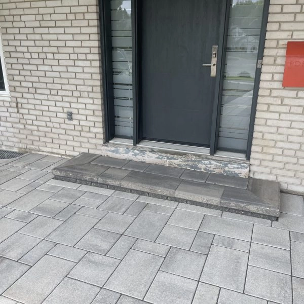 Interlocking steps in Maple, image by OAKS Home Services
