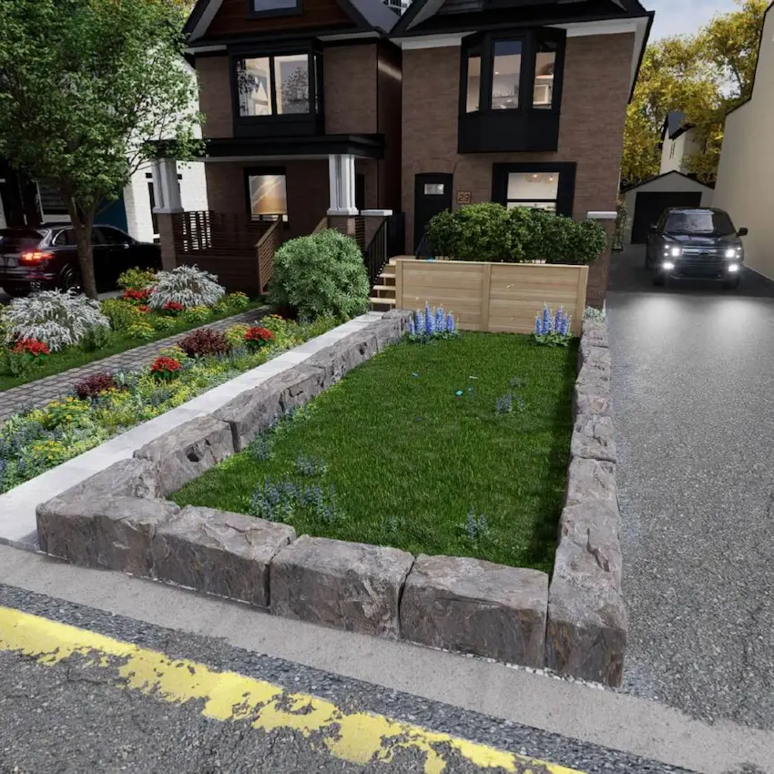 Landscape design services near me, image by OAKS Home Services